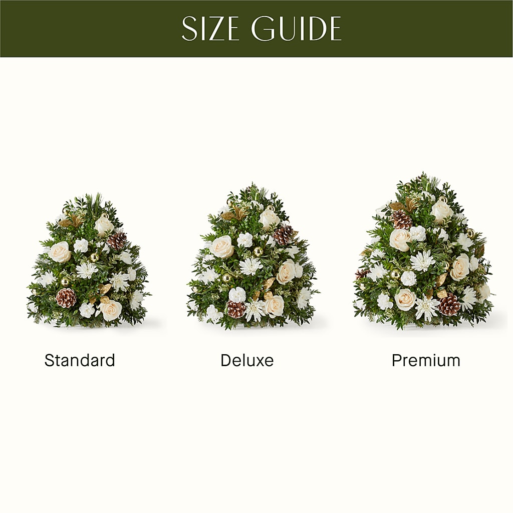 Snowed In Tree –  Tala Florist Northshore, North Vancouver BC