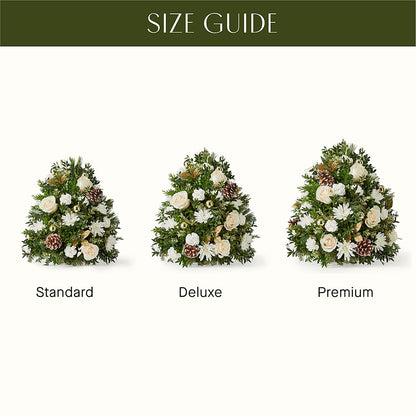 Snowed In Tree –  Tala Florist Northshore, North Vancouver BC