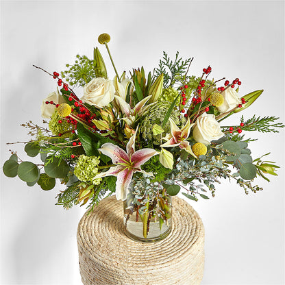 Berry & Bright Bouquet –  Tala Florist Northshore, North Vancouver BC