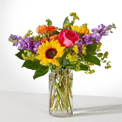 Vibrant Greetings Bouquet –  Tala Florist Northshore, North Vancouver BC
