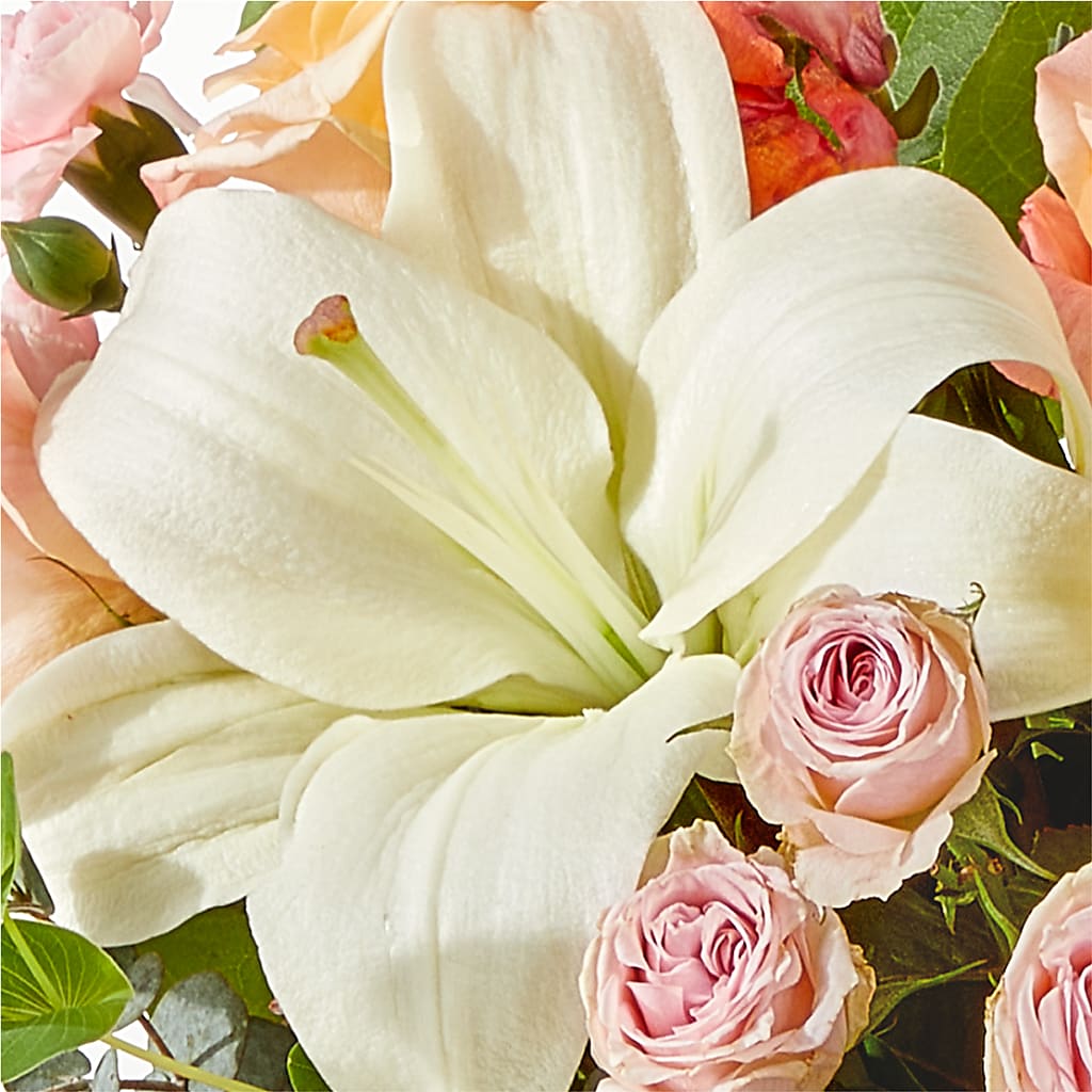 Grapefruit Splash Bouquet –  Tala Florist Northshore, North Vancouver BC