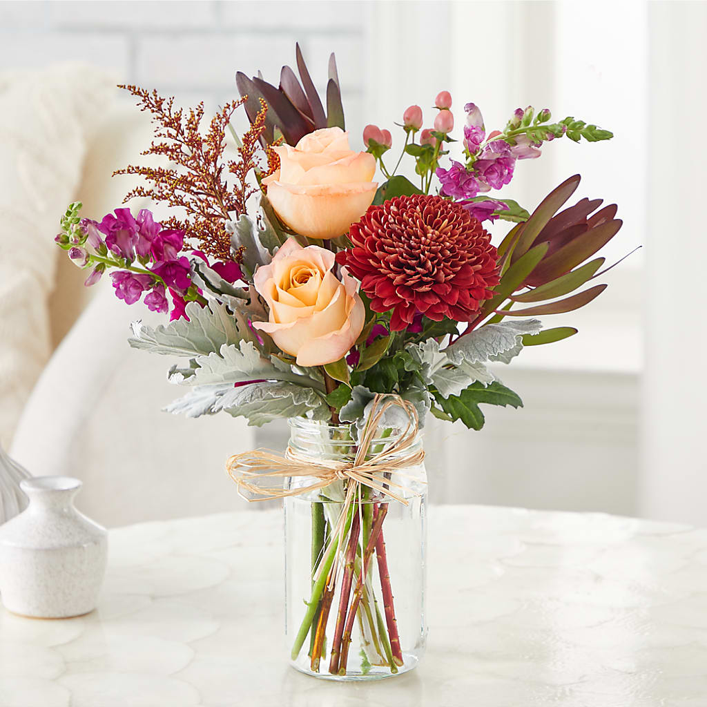 Moody Hues Bouquet –  Tala Florist Northshore, North Vancouver BC
