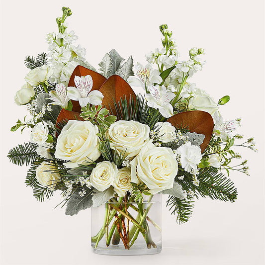 Fresh Snowfall Bouquet –  Tala Florist Northshore, North Vancouver BC