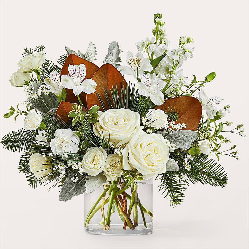 Fresh Snowfall Bouquet –  Tala Florist Northshore, North Vancouver BC
