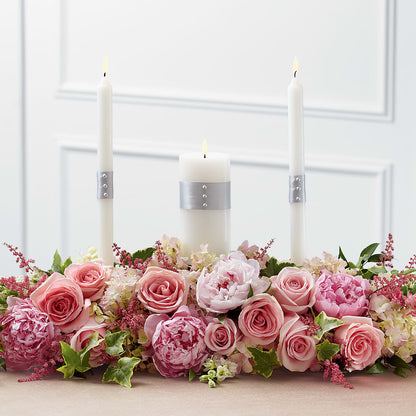 Worldwide Romance Unity Candle Arrangement –  Tala Florist Northshore, North Vancouver BC