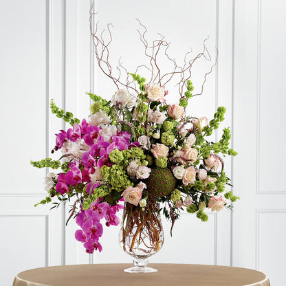 Soft Sophistication Arrangement –  Tala Florist Northshore, North Vancouver BC