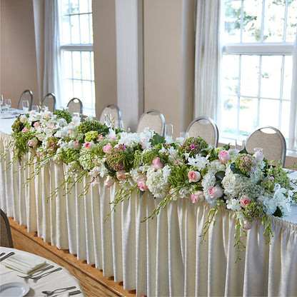 State of Joy Head Table Arrangement –  Tala Florist Northshore, North Vancouver BC