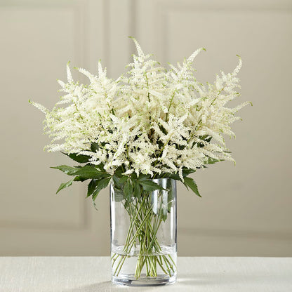 White Astilbe Bouquet –  Tala Florist Northshore, North Vancouver BC